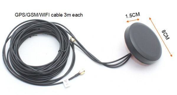 UniteCom GPS WiFi LTE 3 in 1 Screw Mount Combination Antennas - 2