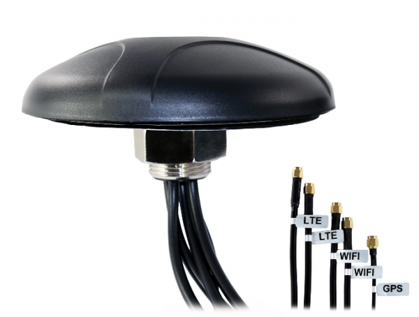 thumbnail image 2 of UniteCom 2-in-1 Puck Antenna – 4G/5G LTE + Dual Band Wi-Fi (2.4G/5GHz), 450 Mbps 2 of 4