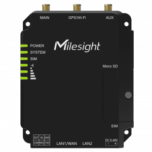 Milesight Industrial 4G Router UR32 Front (Cropped)