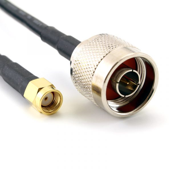 UniteCom RP SMA Male to N Male RG58 Cable